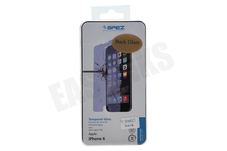 Spez Back Protector Veiligheidsglas / Tempered Glass