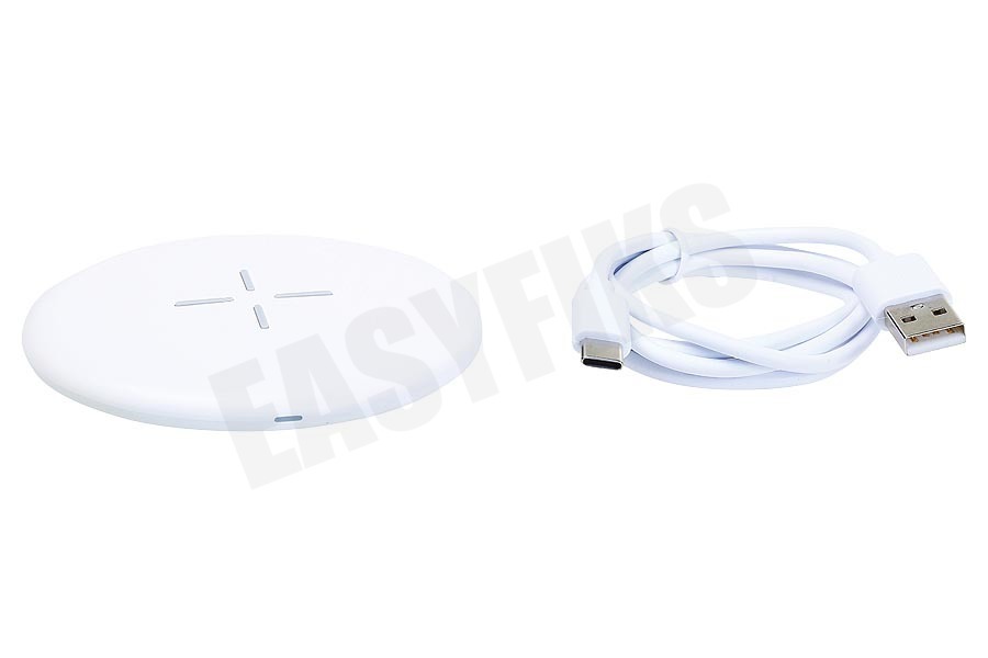 Universeel Fast Wireless QI Charger White