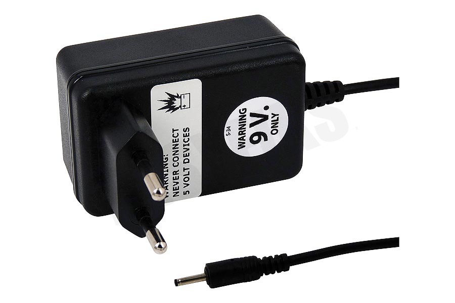 Spez Oplader 2.5 mm Pin, 9V / 2,5A