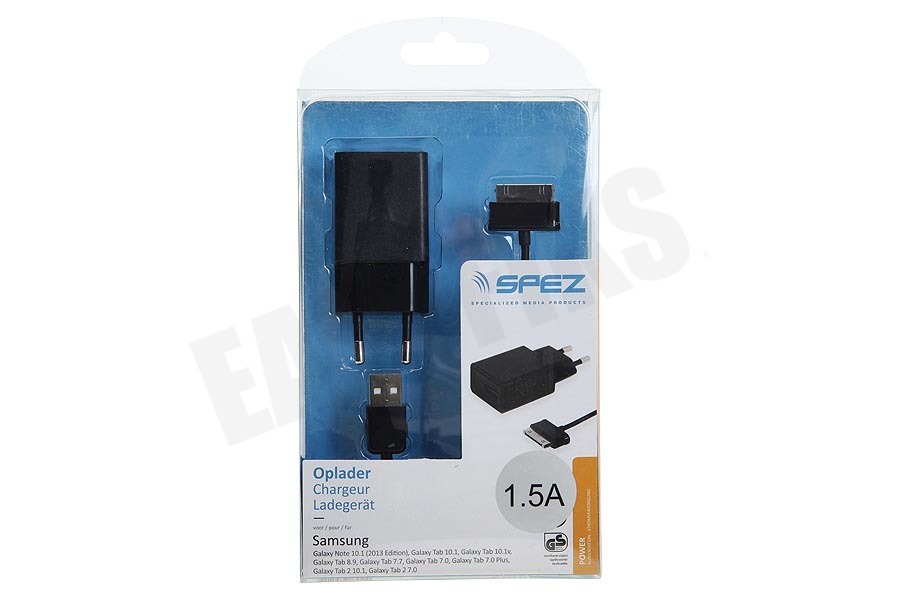 Spez Oplader Samsung Dock connector, 1.5A