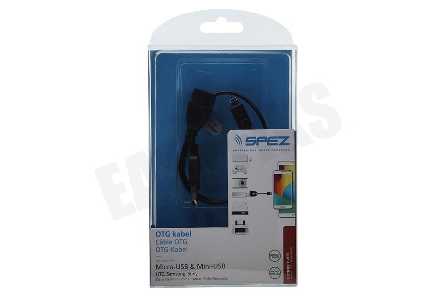 Spez OTG kabel Micro-USB & Mini-USB