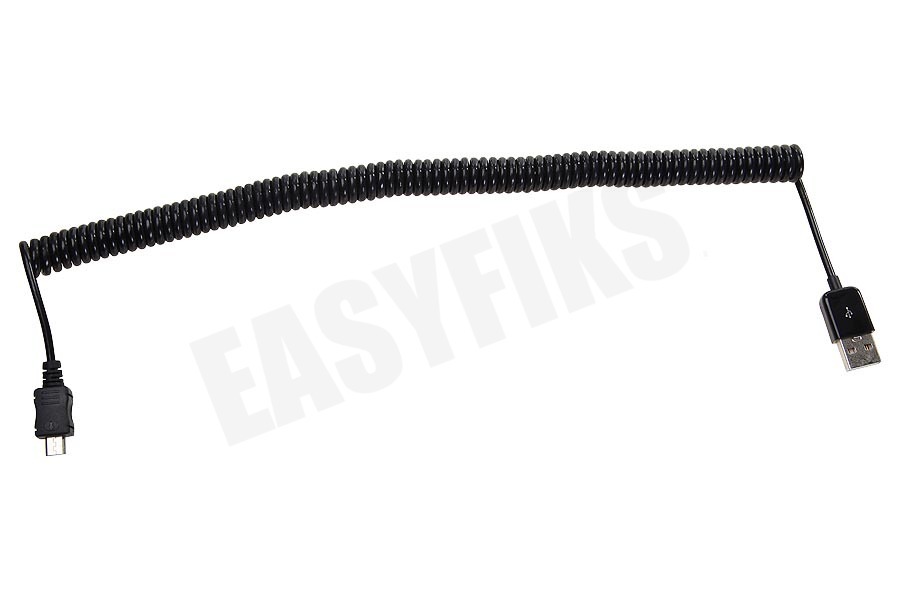 Spez USB Kabel Micro USB, Spiraal, Max. 200cm