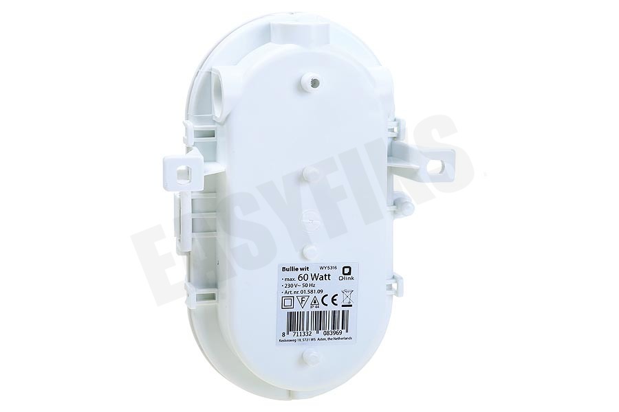 Elektra Lamp Buitenlamp Wit