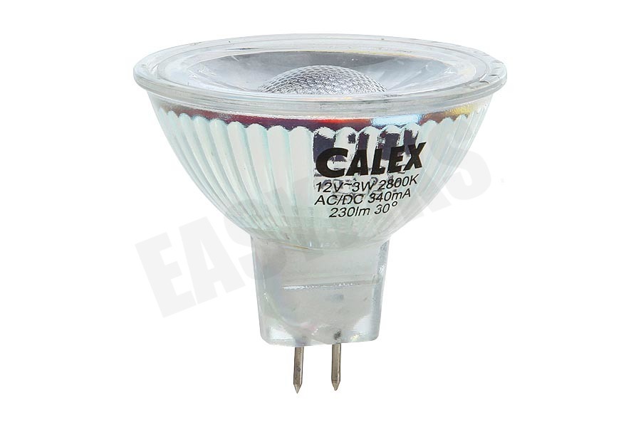 Calex 423750 Calex COB LED lamp MR16 12V 3W 230lm 2800K halogeen look