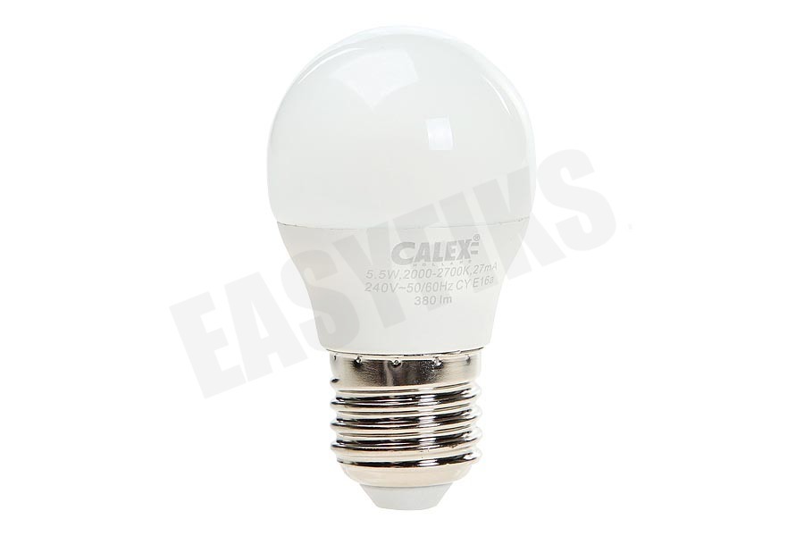 Calex 422206 Calex Satin Crystal LED Kogellamp 5,5W 380lm E27 P45
