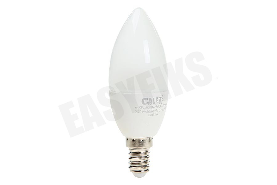 Calex 422212 Calex Satin Crystal LED Kaarslamp 5,5W 380lm E14 B38