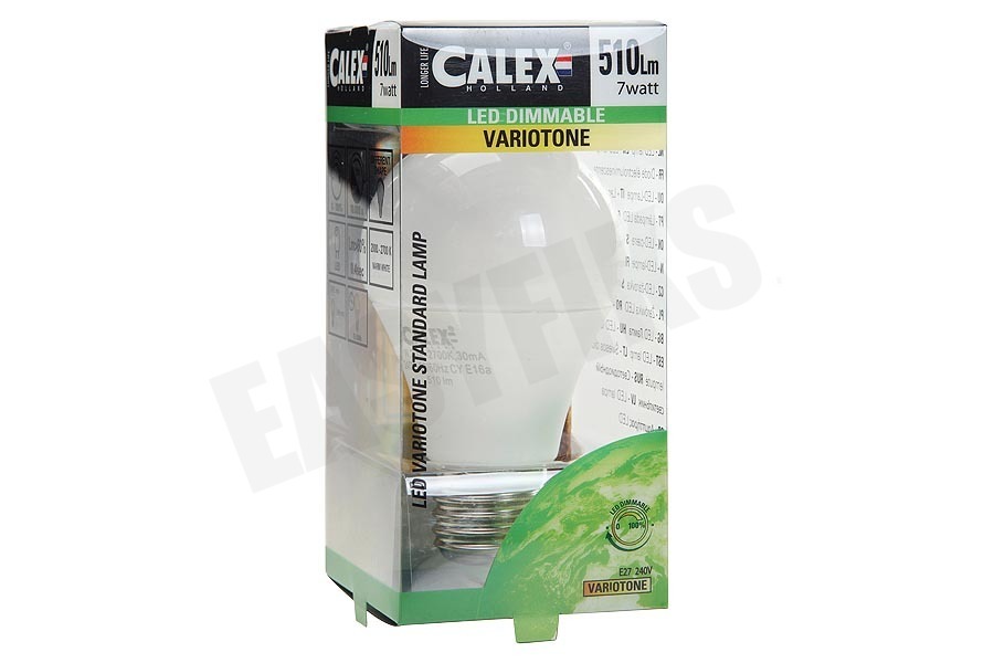 Calex 421736 Calex Satin Crystal LED Standaardlamp 7W 510lm E27 A60