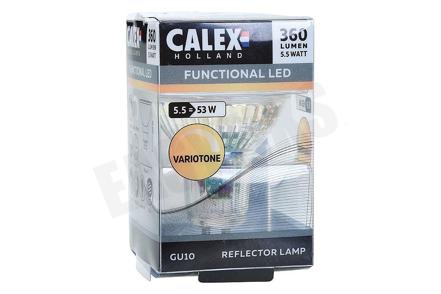 Calex 423462 Calex SMD LED lamp GU10 5,5W 360lm