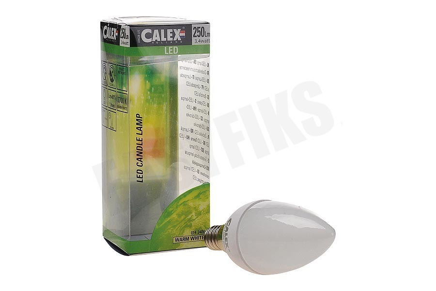 Calex 472432 Calex LED Kaarslamp 240V 3W E14 B38, 250 lumen 2700K