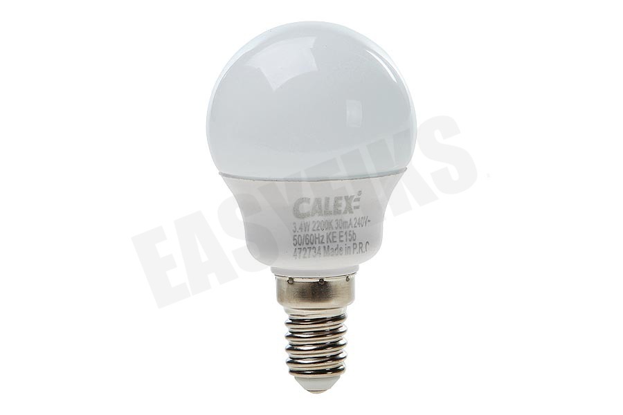 Calex 472734 Calex LED Kogellamp 240V 3W E14 P45, 200 lumen