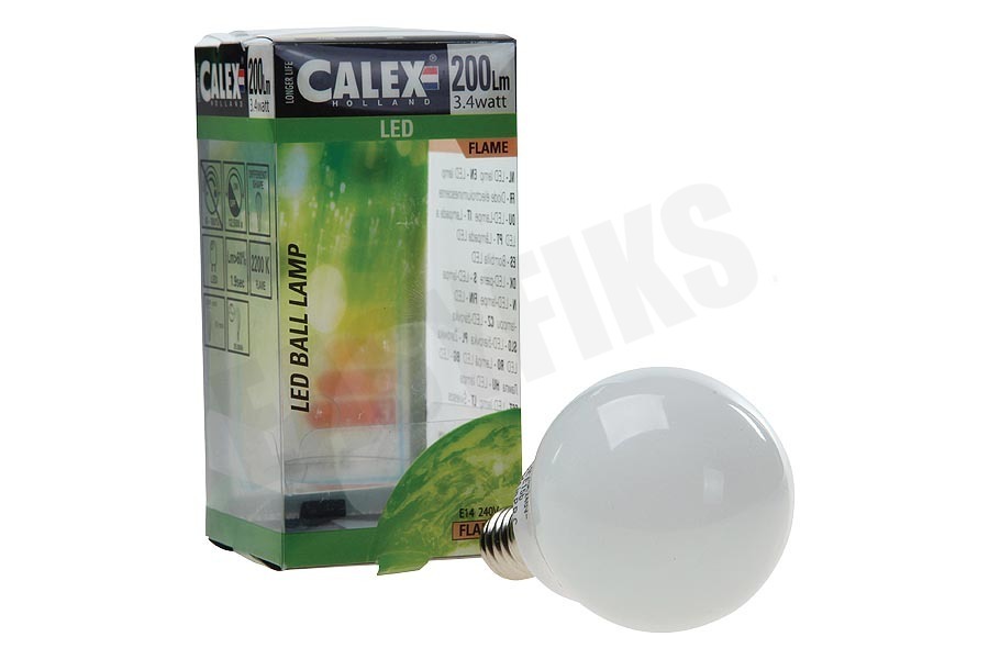Calex 472734 Calex LED Kogellamp 240V 3W E14 P45, 200 lumen