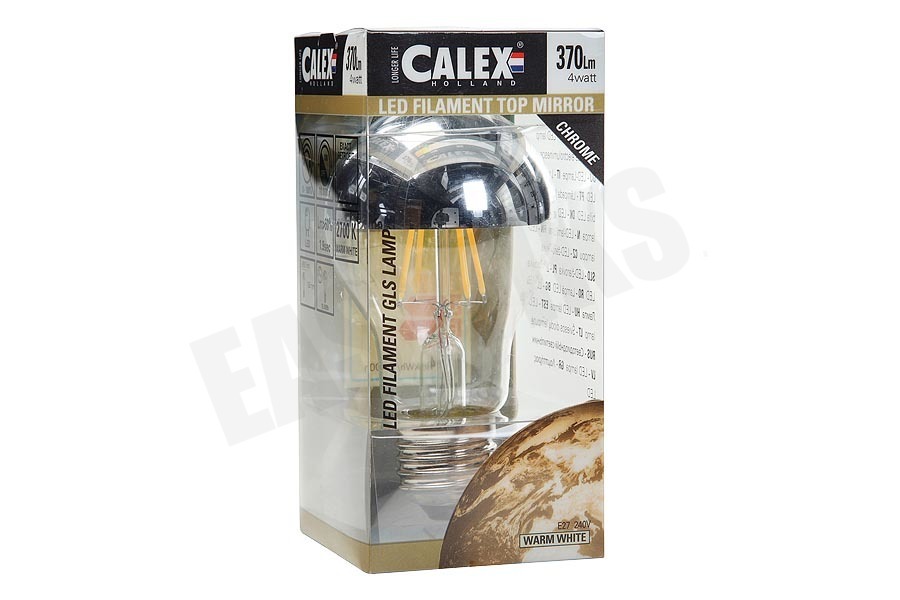 Calex 425214 Calex LED Volglas Filament Standaardlamp Kopspiegel 4W