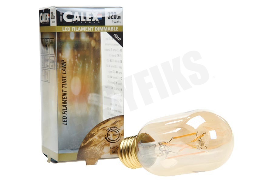Calex 425494.1 Calex LED Volglas Filament Buismodel lamp 4W 320lm E27