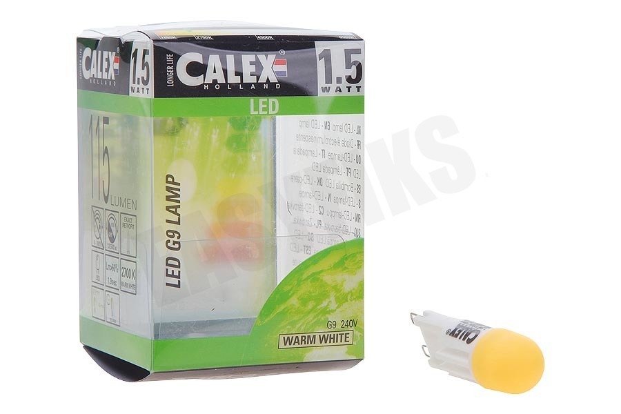 Calex 473854 Calex LED G9 240V 1.5W 115lm 2700K