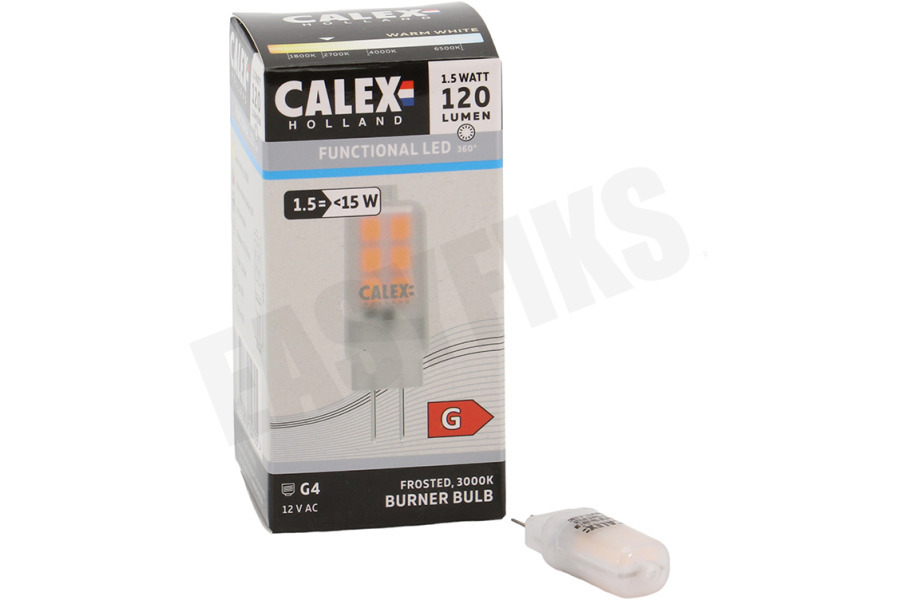 Calex 473824 Calex LED G4 12V 1,2W 100lm 3000K Mat