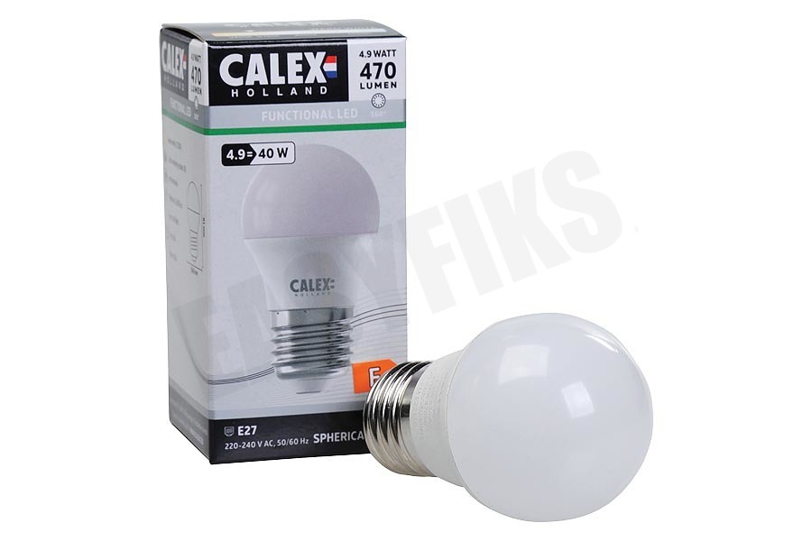 Calex 417426 Calex LED Kogellamp 240V 5W 470lm E27 P45, 2700K