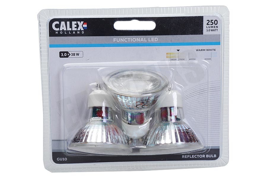 Calex Ledlamp 3-Pack COB Led lamp GU10