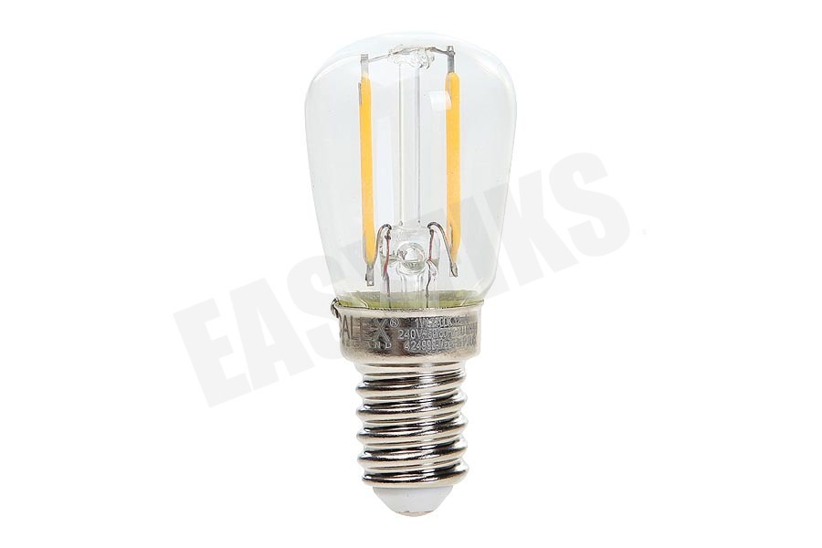 Calex 424998 Calex LED Volglas Filament Schakelbordlamp 1W 100lm E14