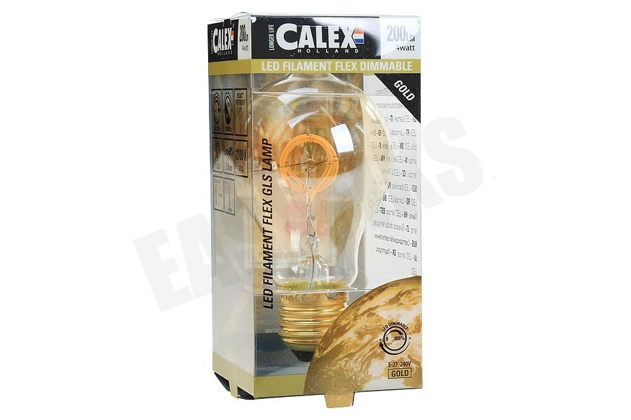 Calex 425732 Calex LED Volglas Flex Filament Standaardlamp