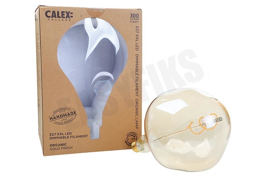 Calex 425903 Calex XXL Organic Dimbaar 6W E27 PS165 Gold