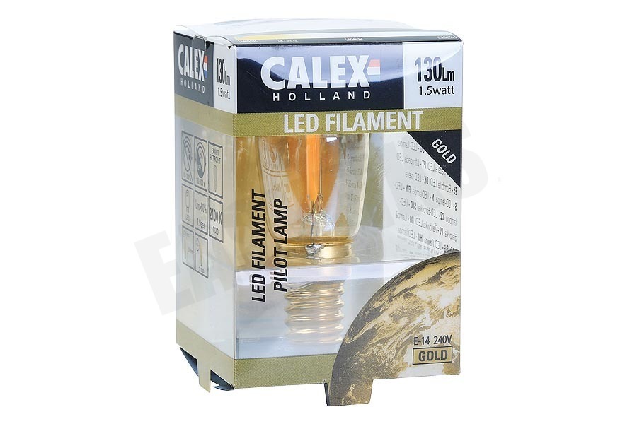Calex 425000 Calex LED Volglas Filament Schakelbordlamp 1,5W E14