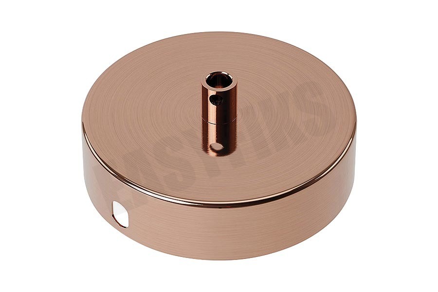 Calex 940022 Calex Metalen Plafondplaat 100mm Koper 1 Gat