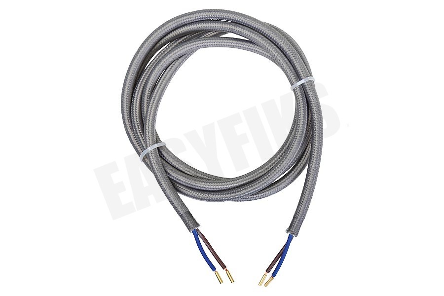 Calex 940218 Calex Textiel Omwikkelde Kabel Grijs 1,5m
