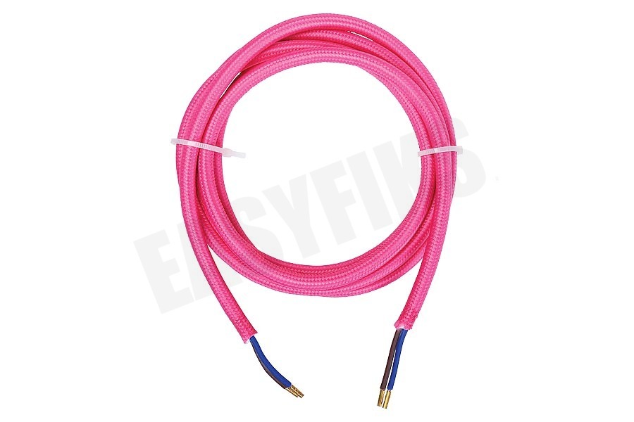 Calex 940226 Calex Textiel Omwikkelde Kabel Roze 1,5m