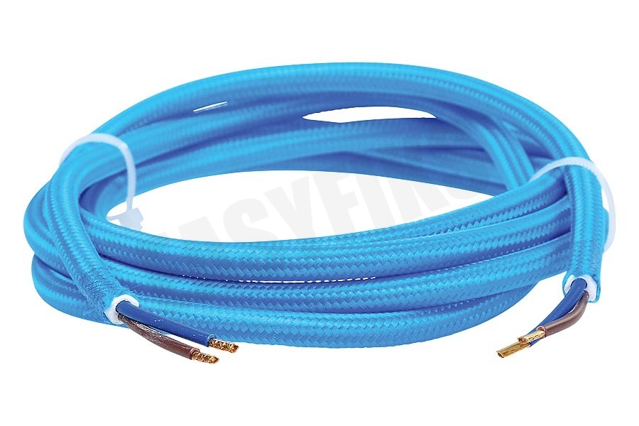 Calex 940230 Calex Textiel Omwikkelde Kabel Blauw 1,5m