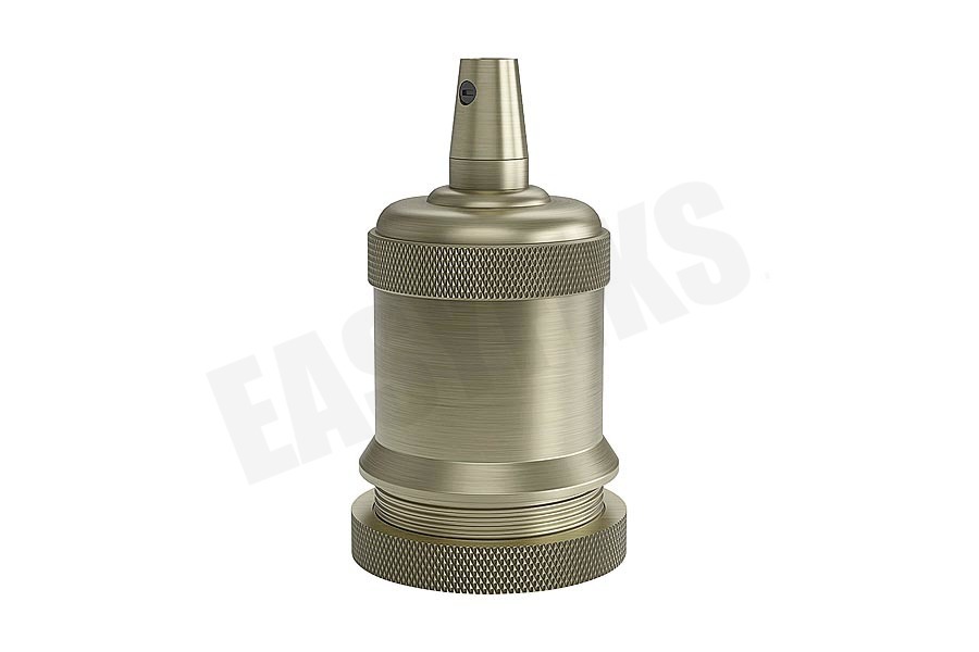 Calex 940466 Calex Aluminium Lamphouder Mat Brons E27 Piek Model