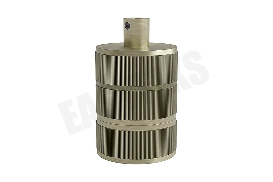 Calex 940426 Calex Aluminium Lamphouder Mat Brons E27 3 Rings Model