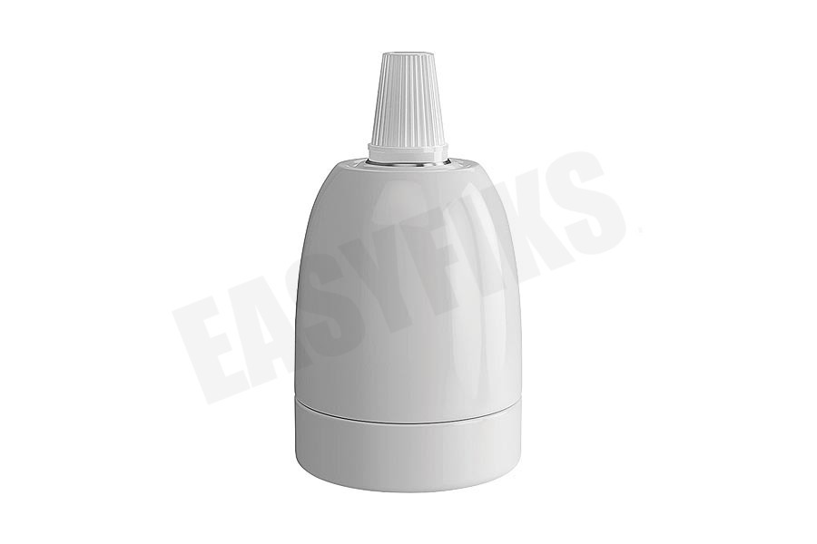 Calex 940392 Calex Lamphouder Keramiek Wit E27
