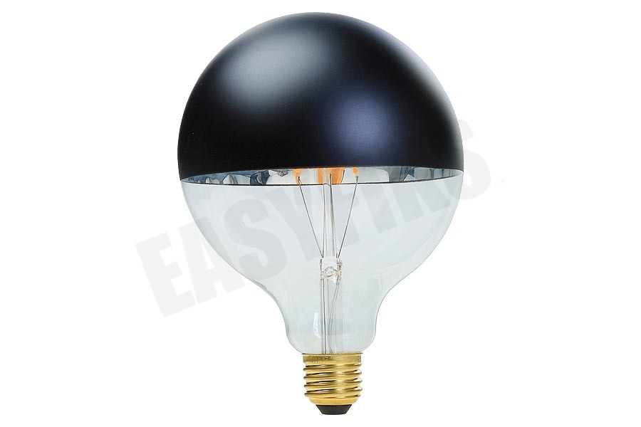 Calex 425478 Calex LED Volglas Filament 4W E27 Kopspiegel Zwart