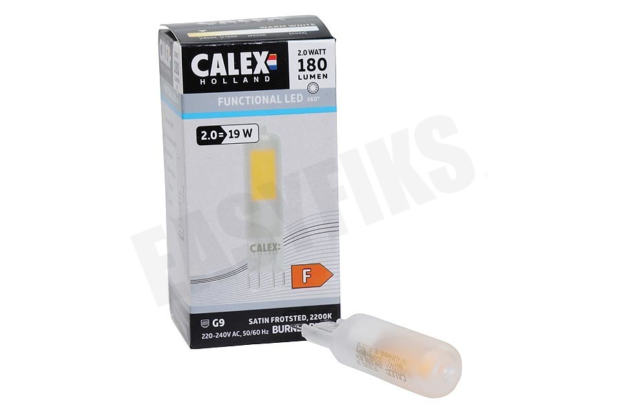 Calex 473846 Calex LED G9 240V 1.5W 100lm 2200K