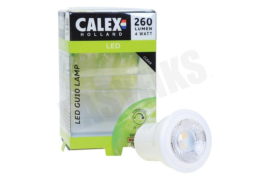 Calex 423440 Calex COB LED GU10 lamp 4W 3000K Dimbaar