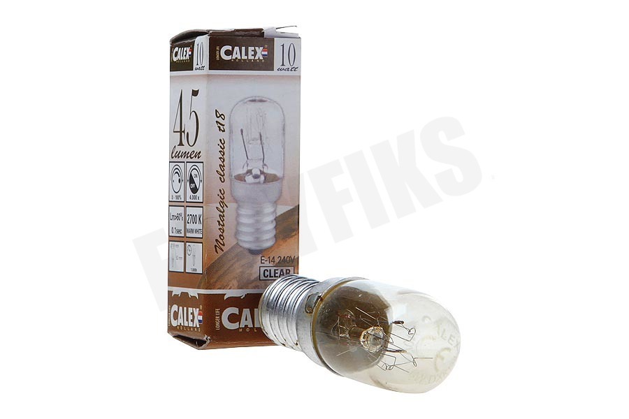 Calex 411002 Calex Buislamp 240V 10W 45lm E14 helder 18x52mm