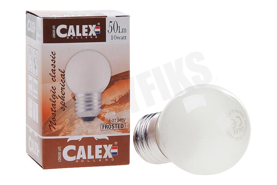 Calex 408502 Calex Kogel-nacht lamp 240V 10W 50lm E27 mat