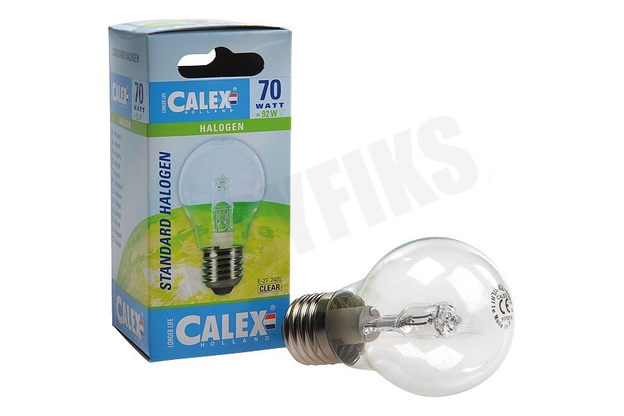 Calex 507520 Calex Spaar Halogeenlamp 230V 70W(92W) E27 A55 helder