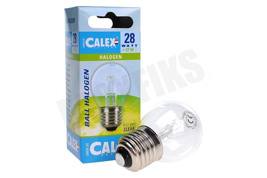 Calex 507858 Calex Spaar Halogeen Kogellamp 230V 28W(37W) E27 P45