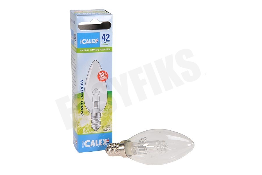 Calex 507960 Calex Spaar Halogeen Kaarslamp 230V 42W(56W) E14 B35