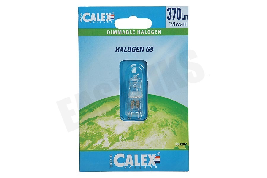 Calex 509208 Calex Spaar Halogeenlamp 230V 28W(37W) G9 helder