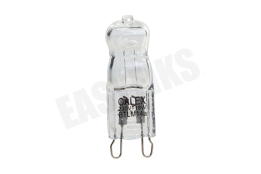 Calex 518206 Calex Spaar Halogeenlamp 230V 18W(25W) G9 helder