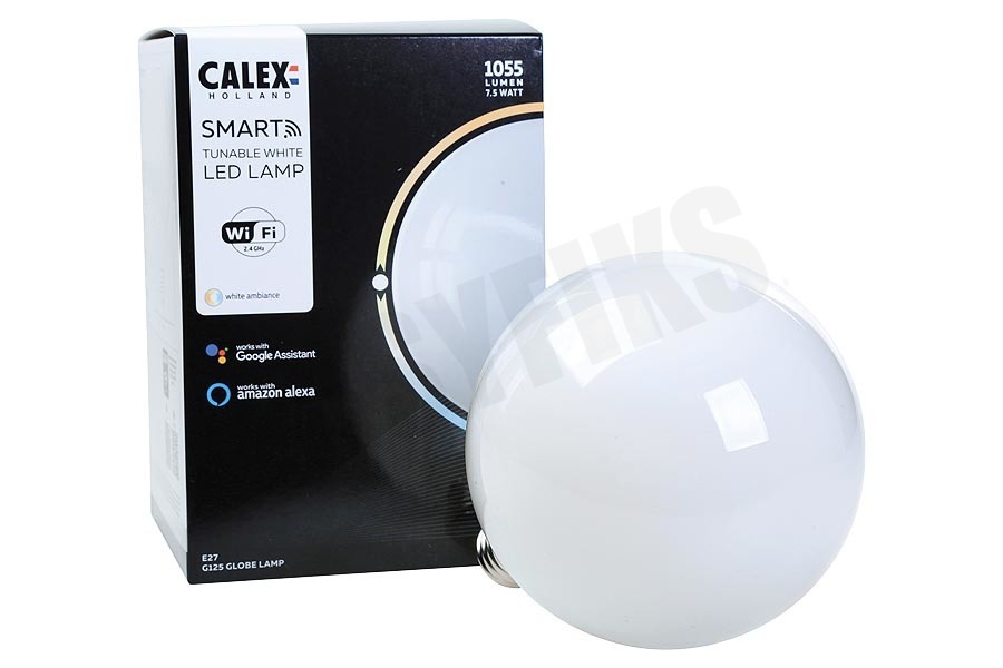Calex Smart LED Filament Softline Globelamp E27 Dimbaar 7,5W