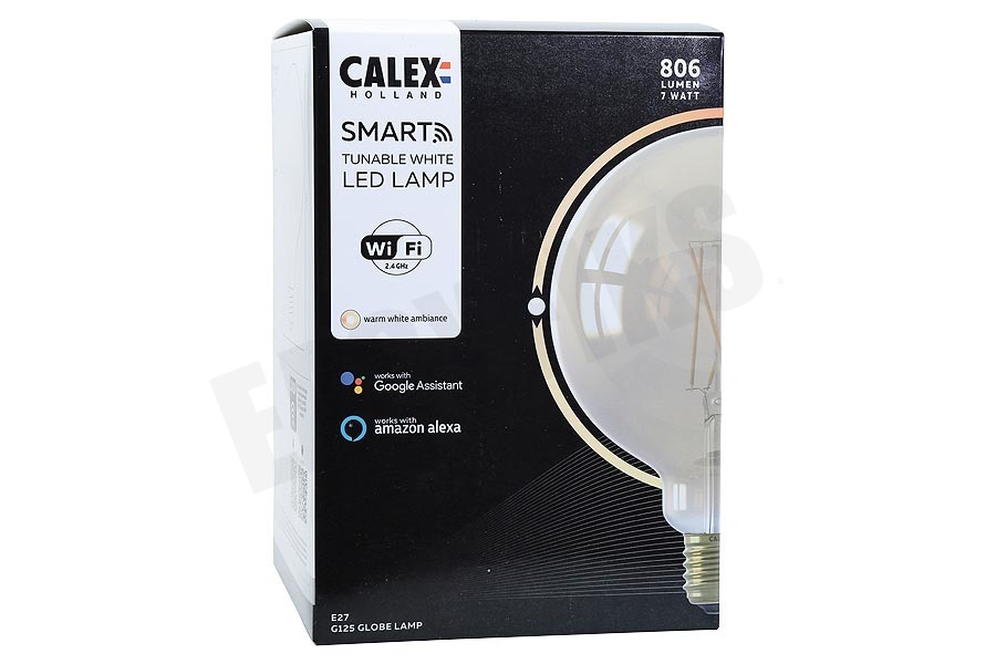Calex Smart LED Filament Rustic Gold Globelamp E27 Dimbaar