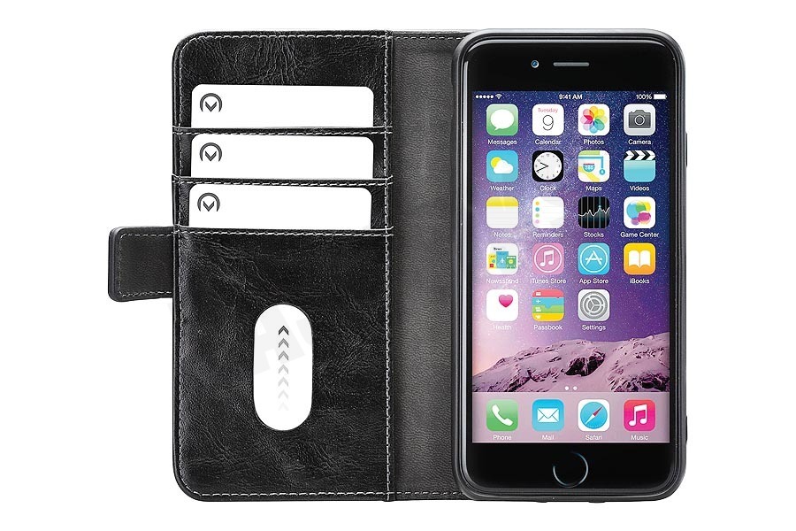 Mobilize Elite Gelly Wallet Book Case Apple iPhone 6/6S/7/8 Black