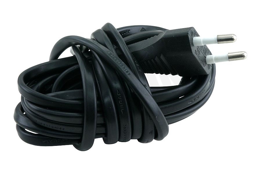 Q-Link Snoer 2x0.75mm2 600W zwart 1,8M