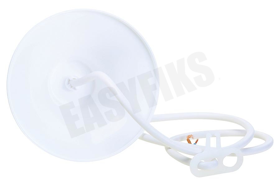 Elektra Snoerpendel 16A 230V E27 wit