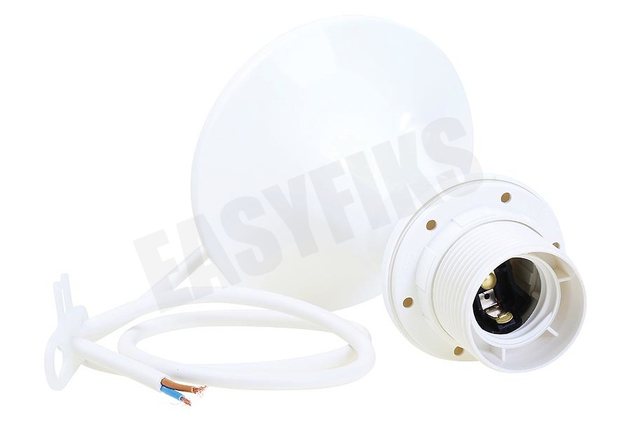 Elektra Snoerpendel 16A 230V E27 wit