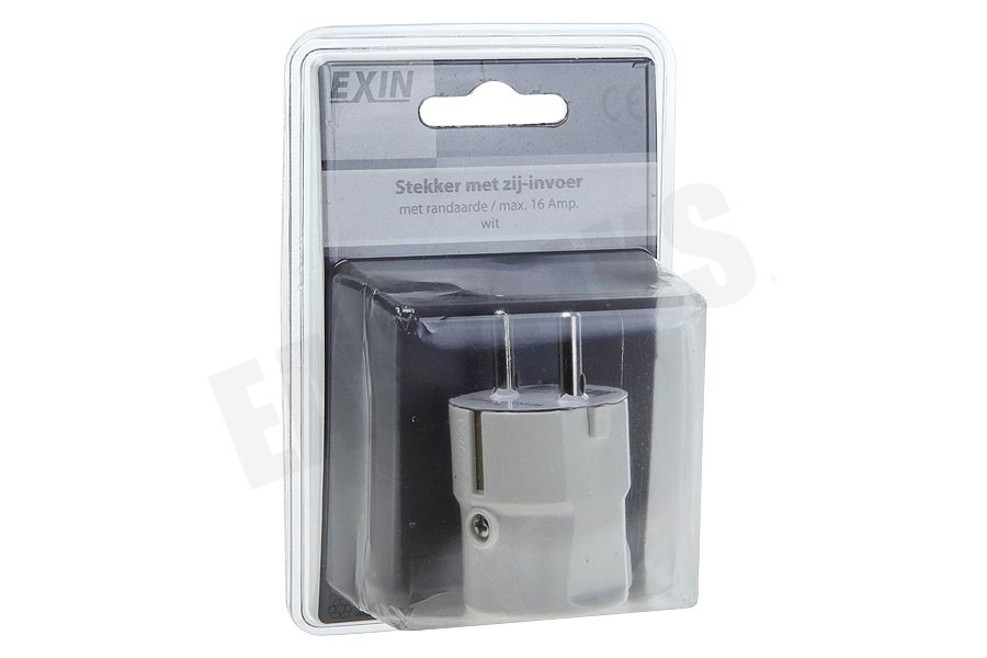 Q-Link Stekker 16A 3600W RA wit