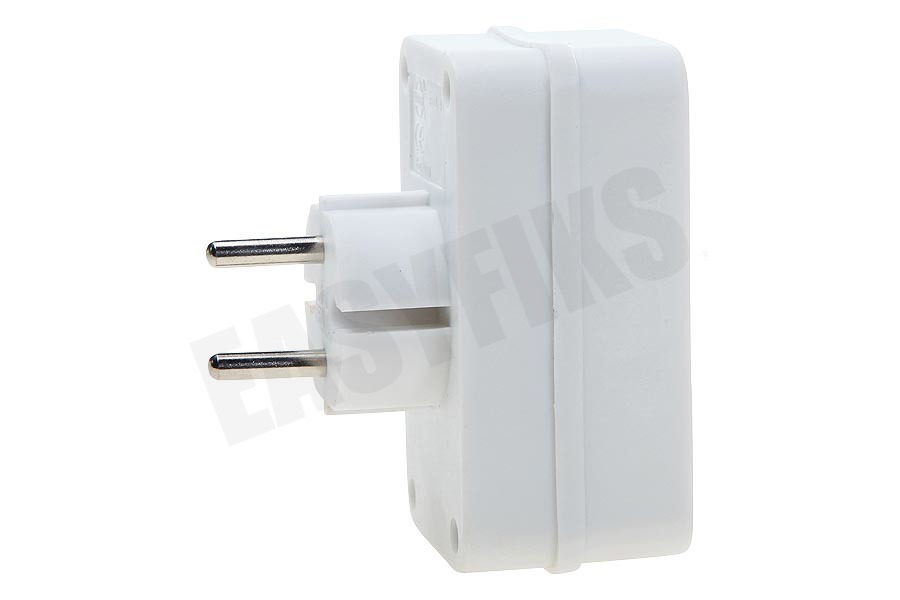Elektra 4 voudige verloop stekker